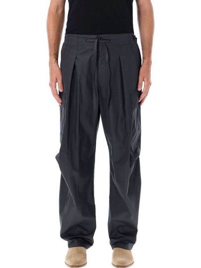 Caleb cargo straight pants black - ISABEL MARANT - BALAAN 2