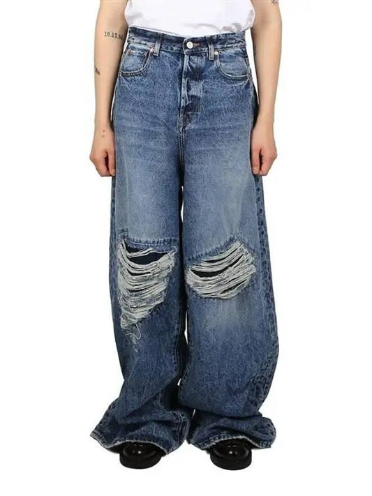 Denim Pants UE63PA200L BLUE - VETEMENTS - BALAAN.