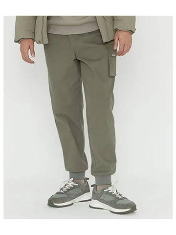 City CAMPER One Pocket Jogger Pants Khaki S22WURPT62 - SNOW PEAK - BALAAN 1