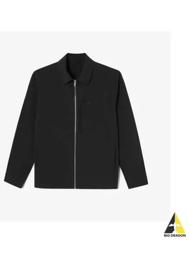 Men s shirt type outerwear black - LACOSTE - BALAAN 1