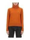 Bea ORB Embroidered Logo Turtleneck Orange - VIVIENNE WESTWOOD - BALAAN 2