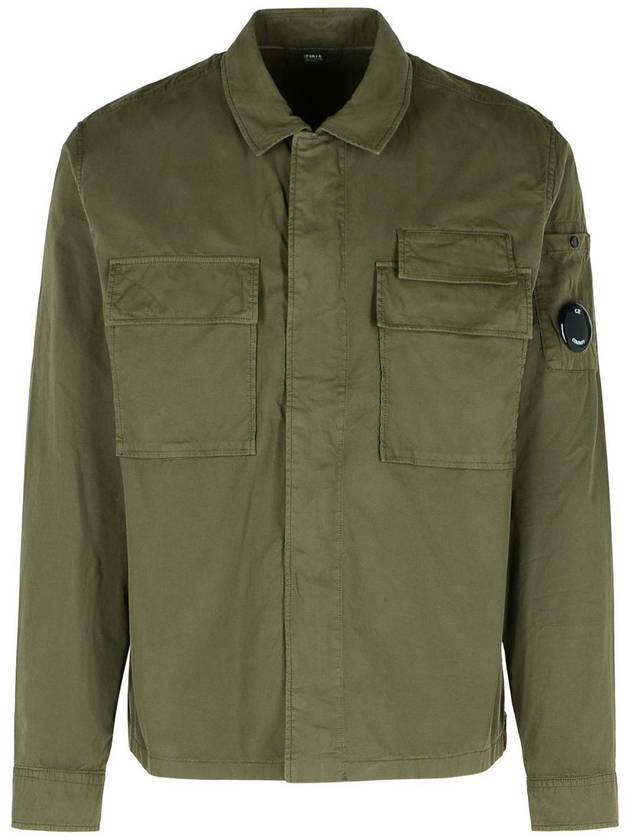 C.P. Company Green Cotton Shirt - CP COMPANY - BALAAN 1