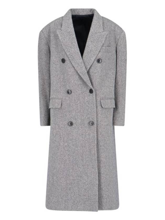 Rexana Double Coat Gray - ISABEL MARANT ETOILE - BALAAN 1