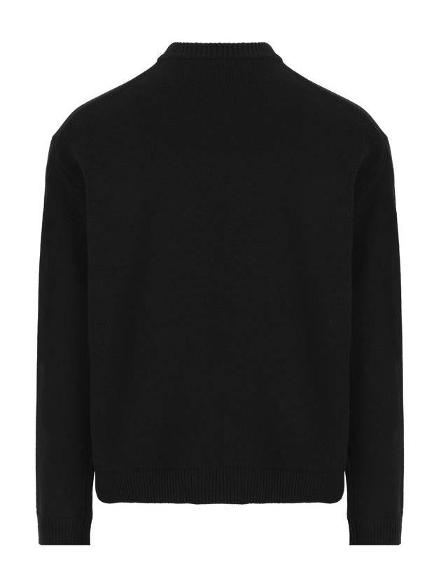 Fox Head Knit Top Black - MAISON KITSUNE - BALAAN 3