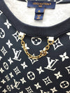 Lux You XL Women s Monogram Chain Short Sleeve T Shirt - LOUIS VUITTON - BALAAN 3