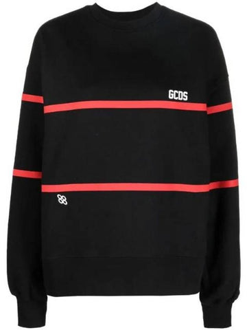 stripe detail sweatshirt SS23W110102 - GCDS - BALAAN 1