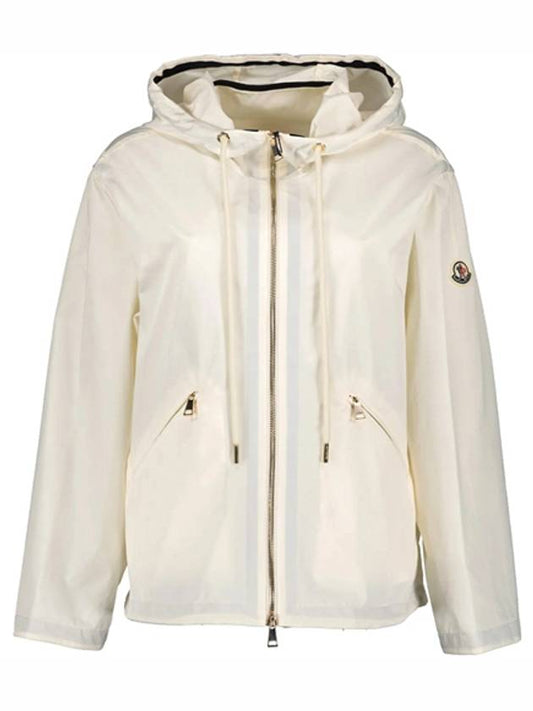 Cassiopea Zip Up Hoodie White - MONCLER - BALAAN 2