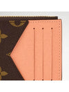 Women's Romy Monogram Card Wallet Brown Apricot - LOUIS VUITTON - BALAAN 6