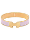 Clic H Bracelet Rose Candeur - HERMES - BALAAN 1