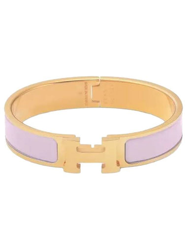 Clic H Bracelet Rose Candeur - HERMES - BALAAN 1