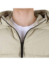 Split Hood Padding Beige - STONE ISLAND - 8