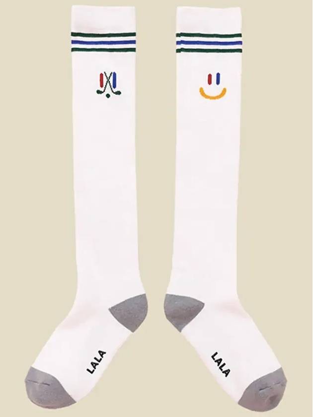 Knee Socks knee socks white - LALA SMILE - BALAAN 4