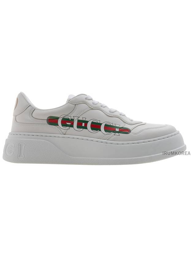 Demetra Chunky Low Top Sneakers White - GUCCI - BALAAN 3