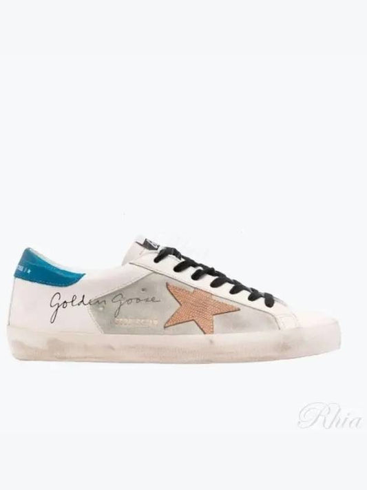 Sneakers GMF00103 F006223 82720 WHITE ICE BEIGE BLUE - GOLDEN GOOSE - BALAAN 2