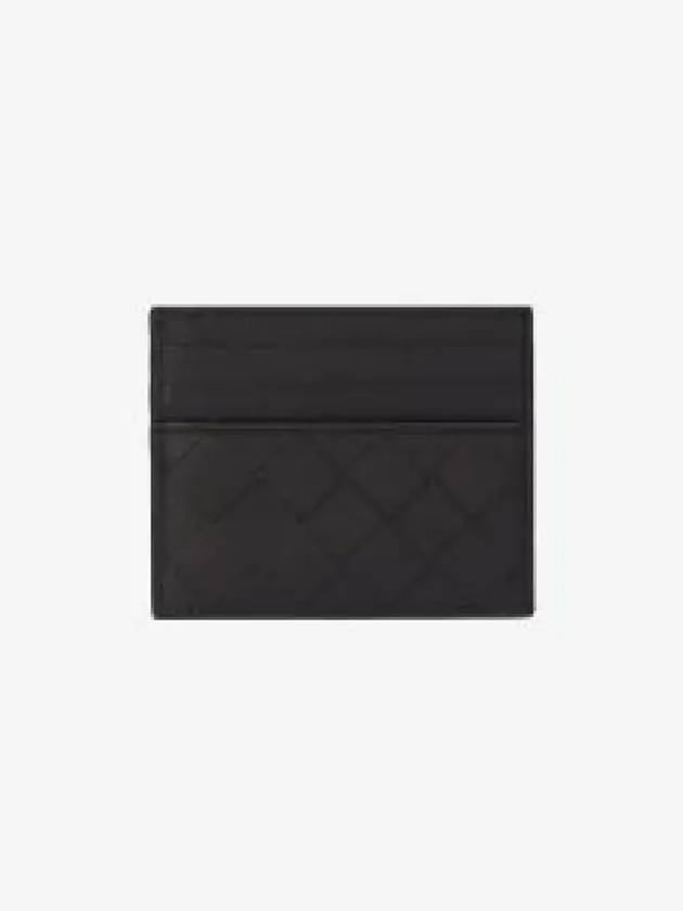 Intrecciato Leather Card Wallet Dark Brown - BOTTEGA VENETA - BALAAN 2