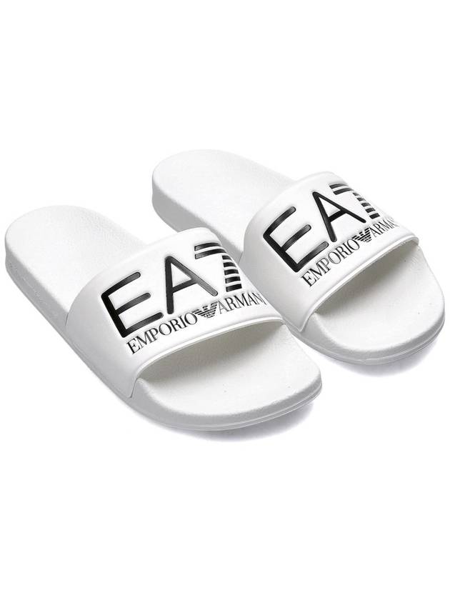 Armani EA7 Logo Sea World Slide Slippers XCP001 00001 - EMPORIO ARMANI - BALAAN 4