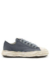 Peterson 23 Canvas Lace Up Low Top Sneakers Black - MAISON MIHARA YASUHIRO - BALAAN 2