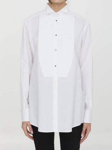 Cotton Poplin Shirt - DOLCE&GABBANA - BALAAN 1