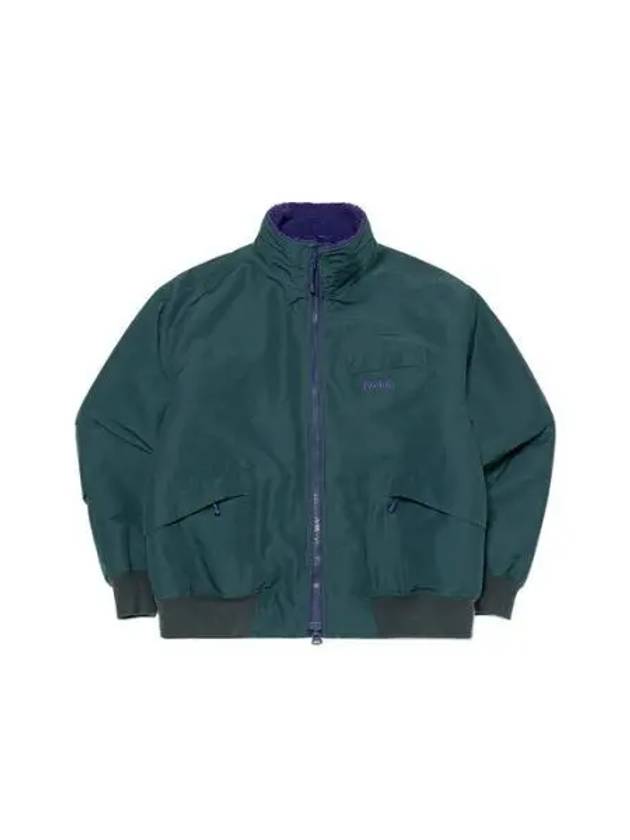 KODAK Apparel Trip Reversible Fleece Jacket GREEN - KODO - BALAAN 1