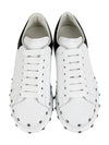 Studded Oversole Low-Top Sneakers White Black - ALEXANDER MCQUEEN - BALAAN 5