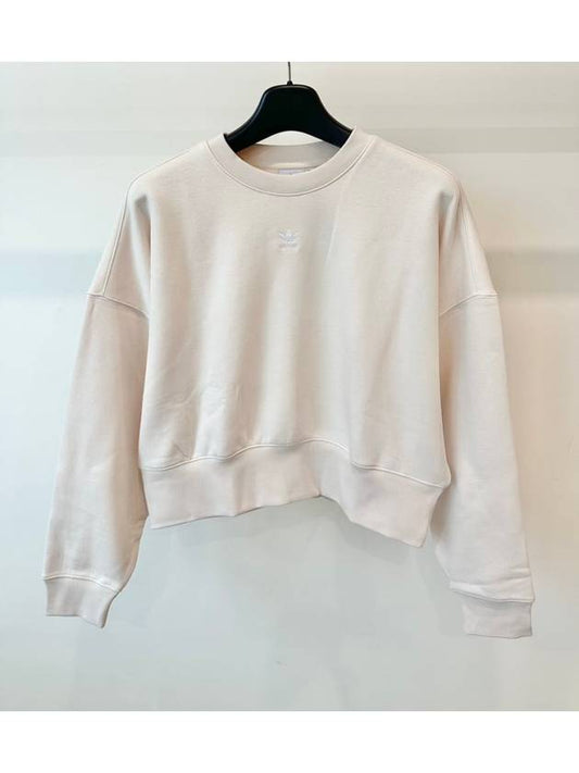 Adicolor Essential Fleece Sweatshirt Wonder White - ADIDAS - BALAAN 2