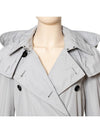 Women's Amberford S23 Sky Blue Trench Raincoat 8067908 1002 - BURBERRY - BALAAN 4