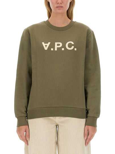 Grand VPC Sweatshirt Military Khaki - A.P.C. - BALAAN 2