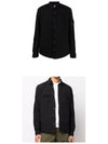 Lens Wappen Pocket Long Sleeve Shirt Black - CP COMPANY - BALAAN 5