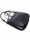 Margit Leather Hobo Shoulder Bag Black - PRADA - BALAAN 6