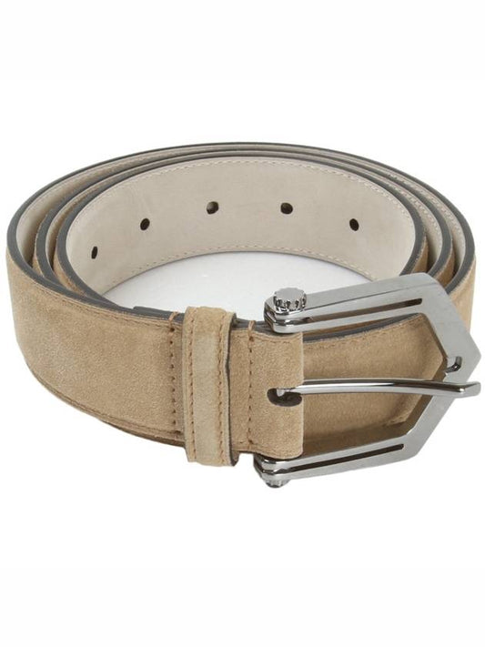 OBFI0L Suede Belt SAND - BRIONI - BALAAN 1