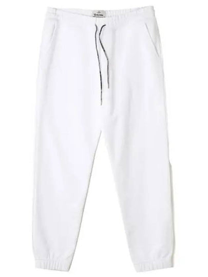 Logo Classic Drawstring Cotton Track Pants White - VIVIENNE WESTWOOD - BALAAN 2