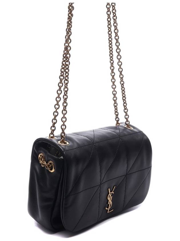 Jamie 4.3 Small Lambskin Shoulder Bag Black - SAINT LAURENT - BALAAN 4