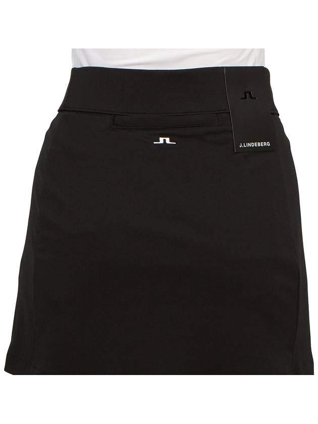 Amelie Golf A Line Skirt Black - J.LINDEBERG - BALAAN 7