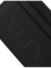 VLTN Leather Card Wallet Black - VALENTINO - BALAAN 5