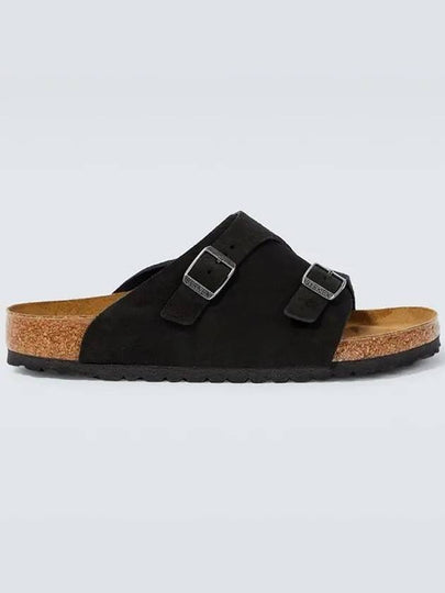 Zurich Wade Leather Slippers Black - BIRKENSTOCK - BALAAN 2