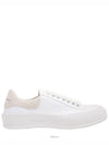 Deck Lace-up Plimsoll Low-top Sneakers White - ALEXANDER MCQUEEN - BALAAN 2