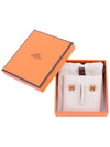 Mini Pop H Earrings Gold New Gold - HERMES - BALAAN 3