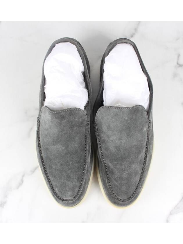 Summer Walk Suede Loafer Gray 41 260 - LORO PIANA - BALAAN 7