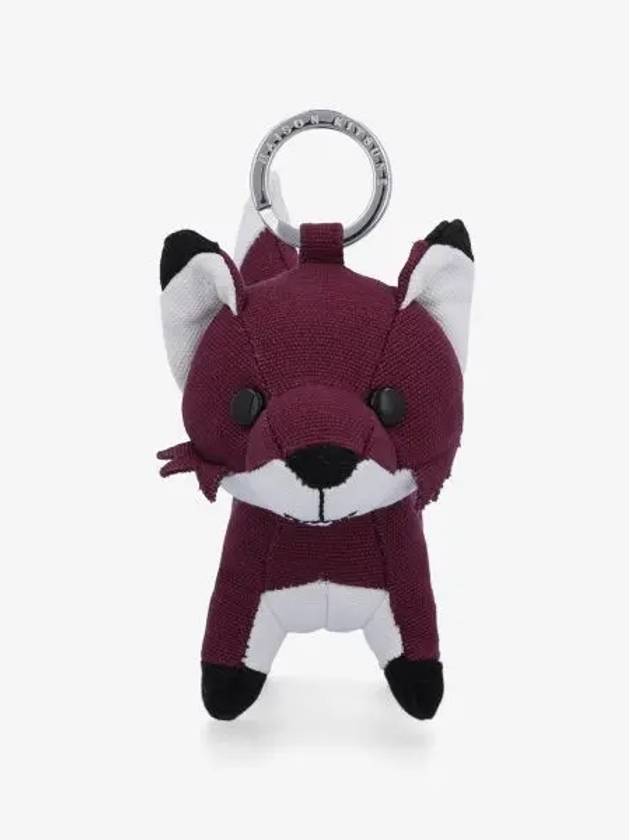 Fox Bag Charm Keyring Red Star MM06906WW0107P677 - MAISON KITSUNE - BALAAN 1