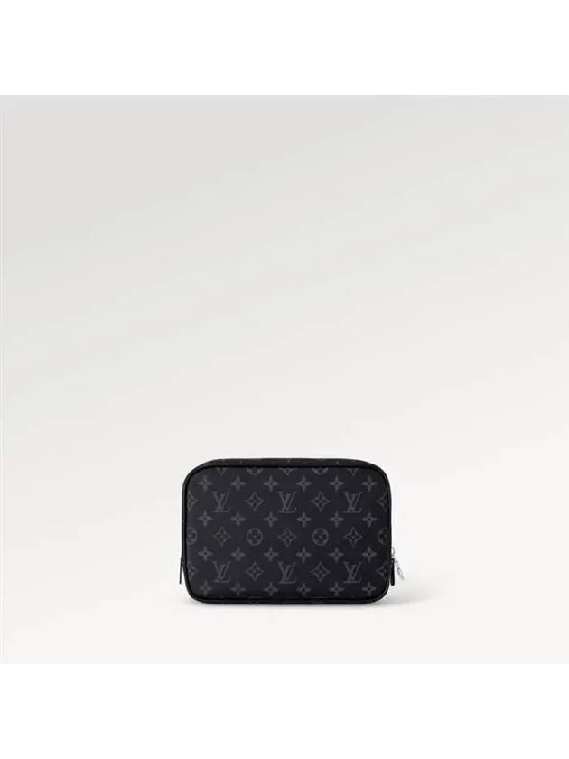 Toilet Monogram Eclipse GM Pouch Bag Black - LOUIS VUITTON - BALAAN 5