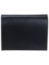 Vitello Triangular Logo Half Wallet Black - PRADA - BALAAN 5