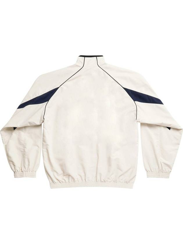 3B Sports Icon Medium Fit Track Jacket White - BALENCIAGA - BALAAN 3