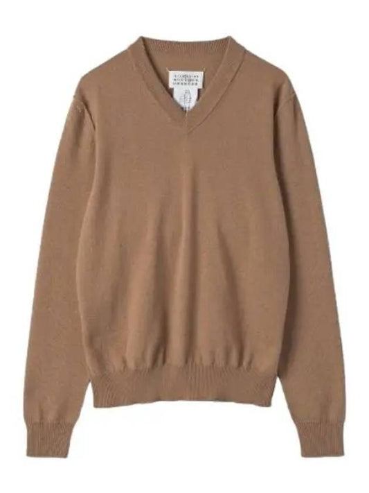 Eco Cashmere Knit Almond - MAISON MARGIELA - BALAAN 1