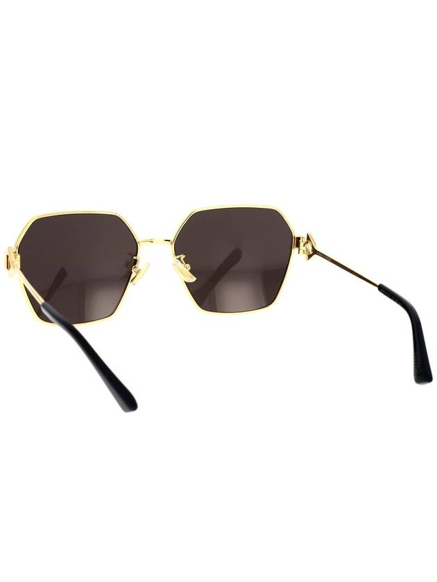 EYEWEAR Tinted Geometric Frame Sunglasses - BOTTEGA VENETA - BALAAN 5