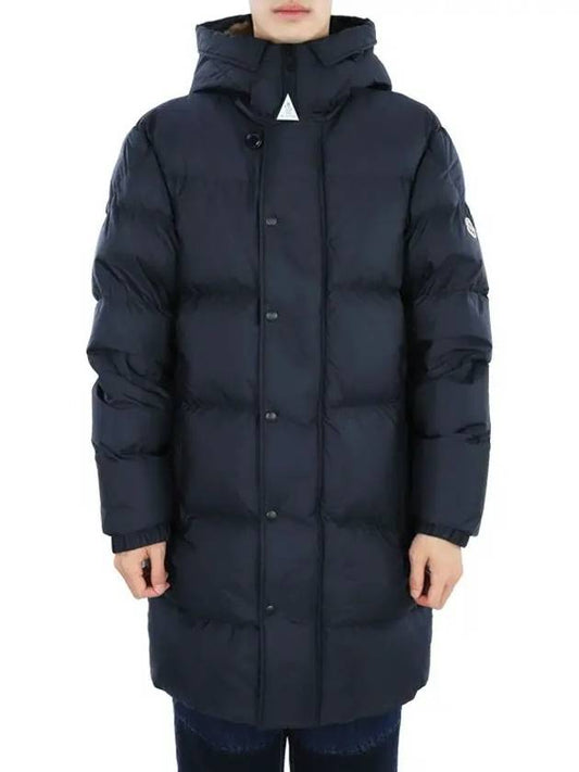 Alagon Long Padding Navy - MONCLER - BALAAN 2