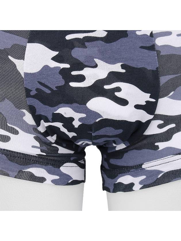 Men's Logo Camouflage Briefs Navy - EMPORIO ARMANI - BALAAN 7