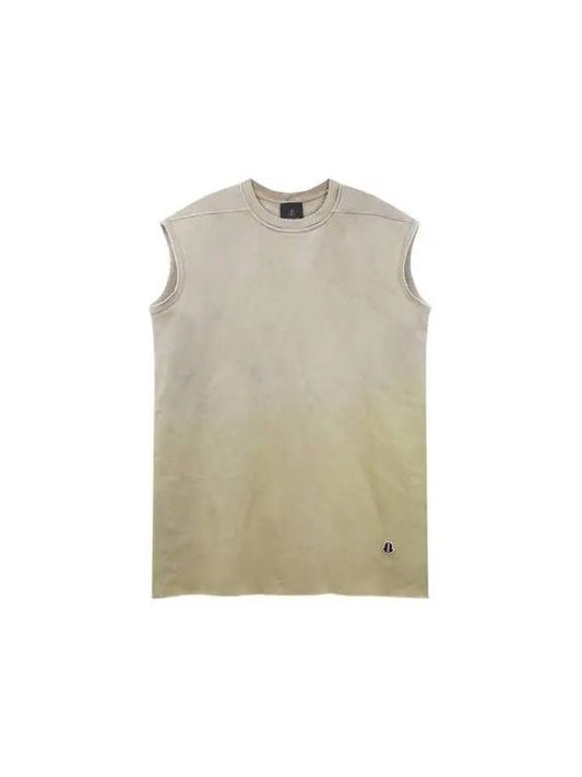 MEN MONCLER Gradient sleeveless sweatshirt light brown - RICK OWENS - BALAAN 1