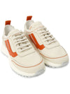 Darys Low-Top Sneakers Orange White - BALLY - BALAAN 4