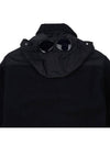 Duffel Mixed Goggle Hooded Jacket Black - CP COMPANY - BALAAN 11