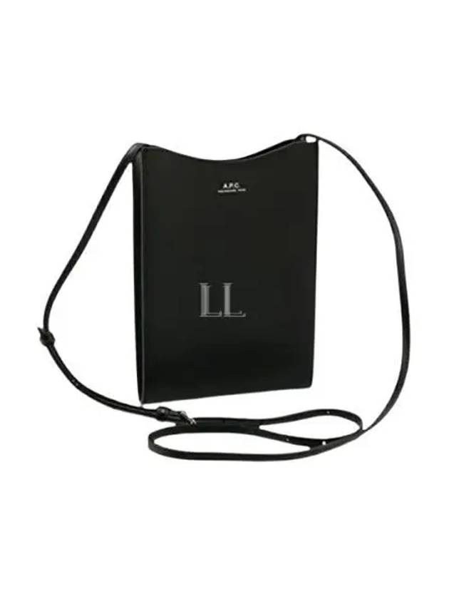 Jamie Neck Pouch Mini Bag Black - A.P.C. - BALAAN 2